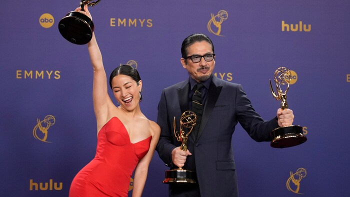 Die „Shogun“-Stars Anna Sawai und Hiroyuki Sanada