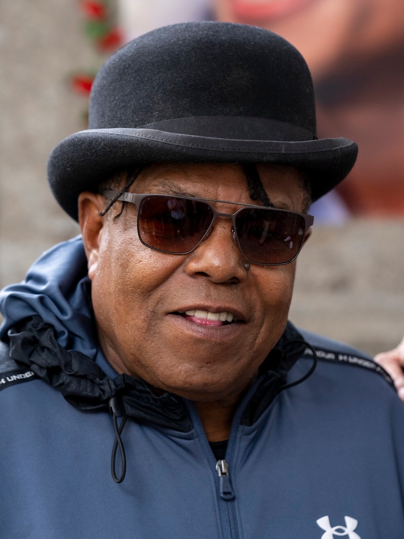 Tito Jackson in good spirits on September 9, 2024 in Munich (Bild: picturedesk.com/Lennart Preiss / dpa )