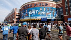 Ford Field in Detroit: the home of the Lions (Bild: AFP/APA/Getty Images via AFP/GETTY IMAGES/Gregory Shamus)