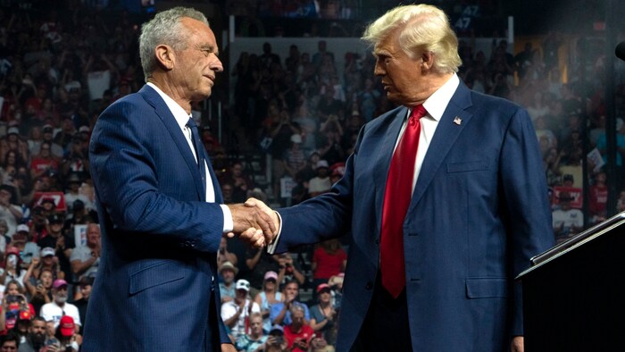 Kennedy has since endorsed Trump.