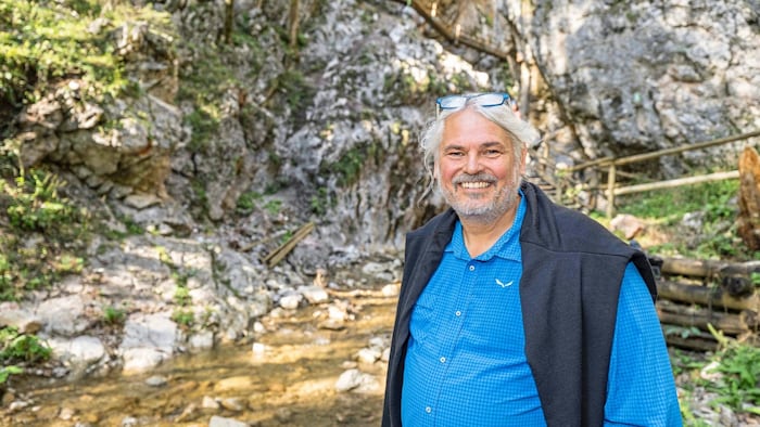 Gerald Jantscher vom Alpenverein Mixnitz