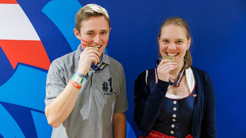 Florian Gruber and Magdalena Rath (Bild: Florian Wieser)