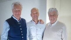 Klaus Hempel (links) und Jürgen Lenz (rechts) erfanden vor über 30 Jahren die Champions League, die diese Woche mit einem neuen Modus startet. (Bild: TEAM Marketing AG)