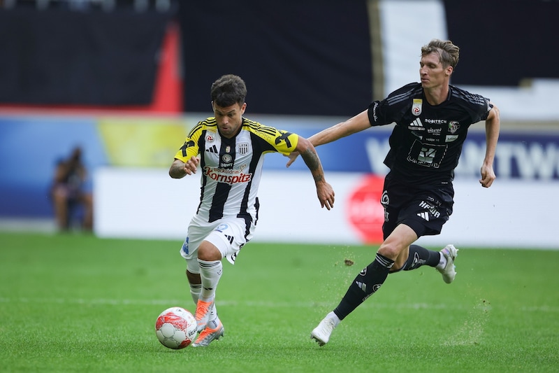 Simon Piesinger (right) is one of the "snails" of the Bundesliga. (Bild: APA/EXPA / APA / picturedesk.com)