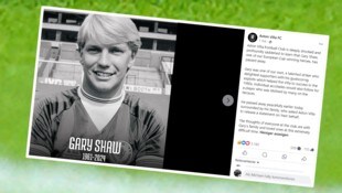 Aston Villa trauert um Europacup-Held Gary Shaw.