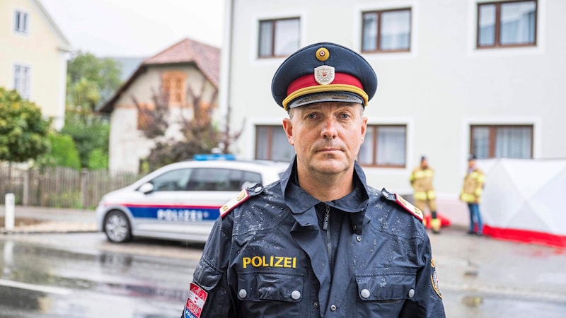 Police spokesman Heimo Kohlbacher (Bild: Juergen Fuchs)