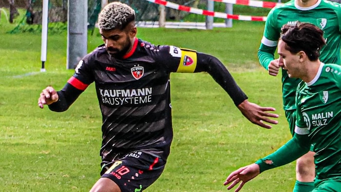 Bizau-Goalgetter Uelder Barbosa hält nach sechs Runden bei acht Toren – Liga-Bestwert!