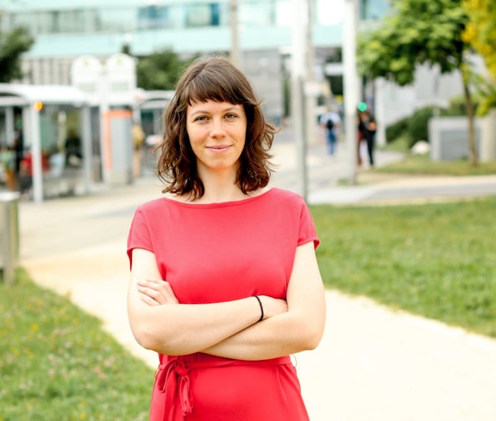 KPÖ-Kandidatin Christina Pree.