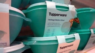 Tupperware ist seit Jahrzehnten in den Einkaufsregalen zu finden. (Bild: Getty Images/SCOTT OLSON)