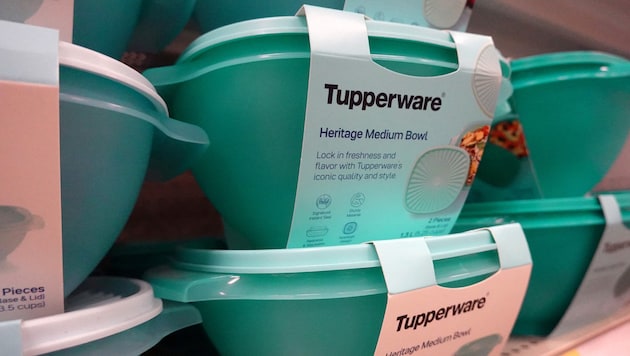 Tupperware has been on store shelves for decades. (Bild: Getty Images/SCOTT OLSON)