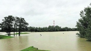 Der Diamond Country Club in Atzenbrugg, der schon Austragungsort mehrerer European Tour-Turniere war, ist derzeit ein See. (Bild: Diamond Country Club)