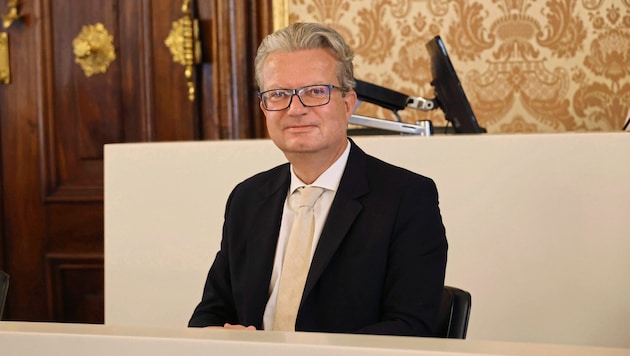 Christopher Drexler is now Second President of the Provincial Parliament. (Bild: Jauschowetz Christian)