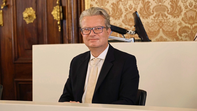 Christopher Drexler, top candidate for the ÖVP. (Bild: Jauschowetz Christian)