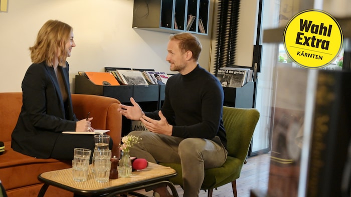 Janos Juvan wants to become the first Neos member of the National Council from Carinthia - with ...