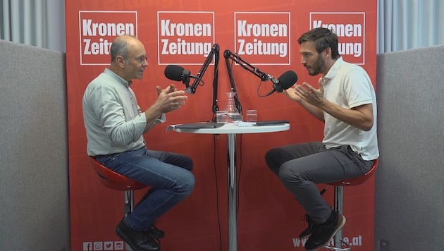 Listen in, take a look: Podcast with Hannes Mößlacher and Stefan Sternad (Bild: JOMO KG)