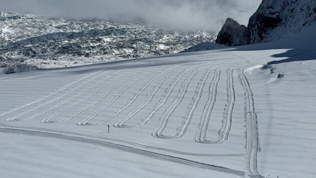 The cross-country ski trails on the Dachstein are ready for winter sports enthusiasts. (Bild: Dachstein/Perhab)