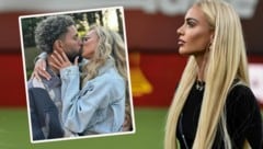 Alisha Lehmann und ihr Freund Douglas Luiz (Bild: instagram, krone.at-grafik)