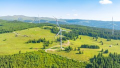 Wenn es nach den Plänen der Kärntner Politik geht, soll es Windparks wie auf der Steinberger ...