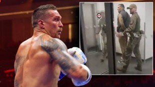 Oleksandr Usyk wurde in Krakau kurzzeitig festgenommen.