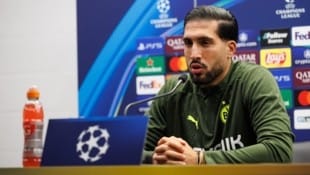 Emre Can erklärte nach der Partie seinen Torjubel. (Bild: AFP/APA/Belga/KURT DESPLENTER)