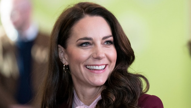 Princess Kate - pictured here in an archive image from 2022 - has returned to work for the first time since completing her cancer treatment. (Bild: APA Pool/Getty Images via AFP/GETTY IMAGES/POOL)