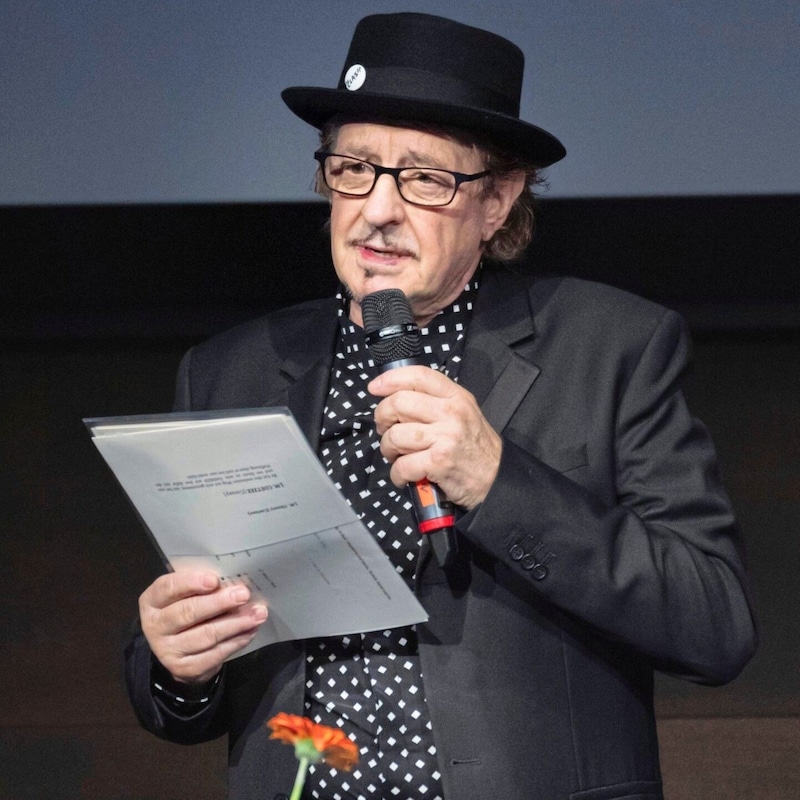 Founder and chairman of the international literature festival Sprachsalz, musician and author Heinz D. Heisl. (Bild: Daniel Jarosch)