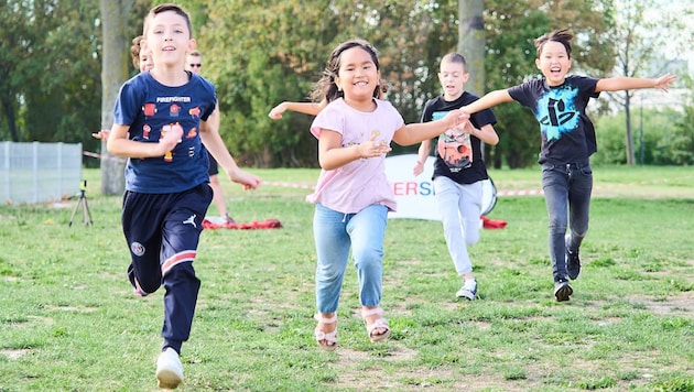 ServusTV and motion4kids are looking for children who love exercise. (Bild: ServusTV)