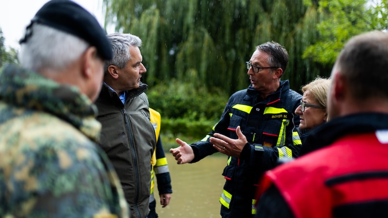 The disaster fund was set up in 1965 to provide additional funding for measures to prevent future disasters and to repair damage caused by disasters that have already occurred. (Bild: BKA/CHRISTOPHER DUNKER)