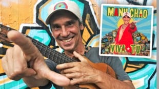 Ein neues Album von Manu Chao – damit hätten so einige Fans wohl nicht mehr gerechnet. (Bild: Krone KREATIV/Because Music (2))