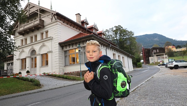 Mario is in third grade - the school year went differently than expected for him. (Bild: Jauschowetz Christian)