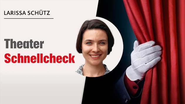 Theater-Schnellcheck von Larissa Schütz (Bild: Krone KREATIV/Tschepp, stock.adobe.com)