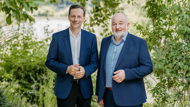 Ernst Gödl and Hannes Kogler (Bild: Michaela Lorber)