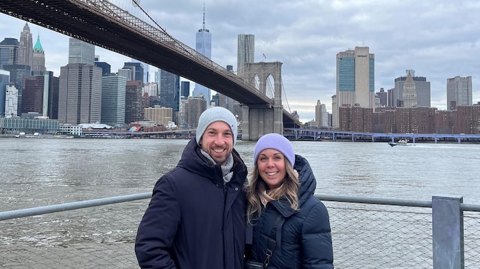 Den Jahreswechsel verbrachten die Egger-Kranzingers in New York.