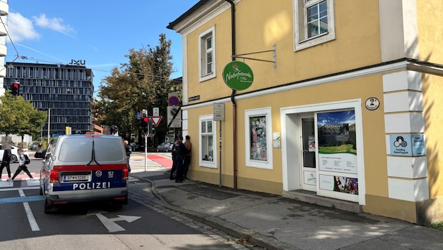 Die Festnahme geschah in der Krankenhausstraße (Bild: Christoph Gantner, Krone KREATIV)