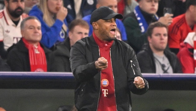 Bayern-Trainer Vincent Kompany (Bild: EXPA Picture/EXPA Pictures. Alle Rechte vorbehalten. // EXPA Pictures. All rigths reserved.)