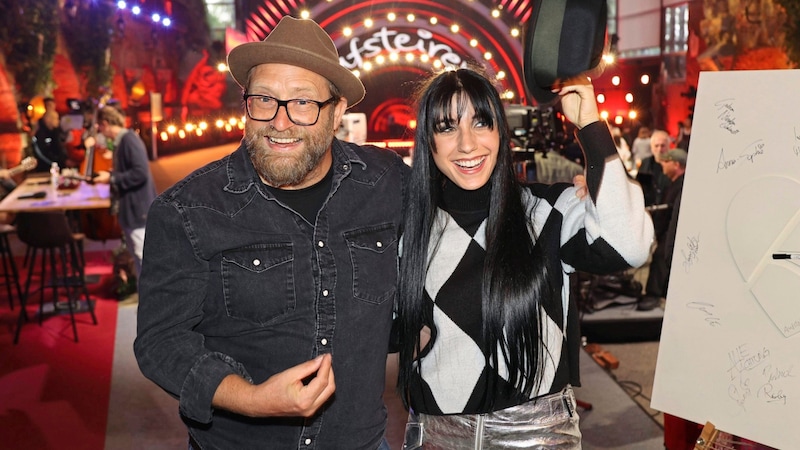 Gregor Meyle mit Kollegin Anna-Sophie in den Kasematten. (Bild: Jauschowetz Christian/Christian Jauschowetz)