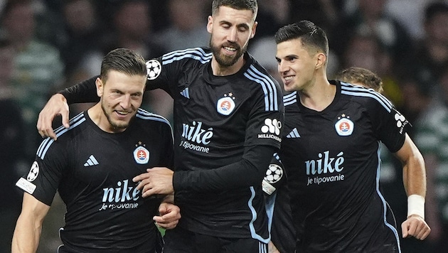 Kevin Wimmer celebrates! (Bild: PA Wire)