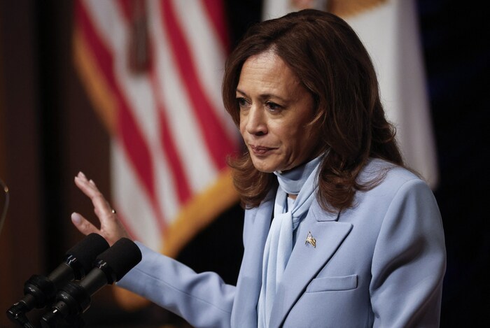 Kamala Harris on September 18 in Washington, DC
