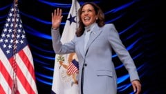 Kamala Harris am 18. September in Washington, DC (Bild: AP)