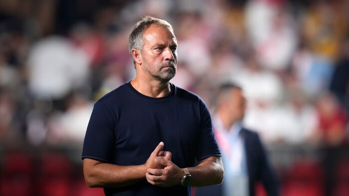 Barcelona coach Hansi Flick