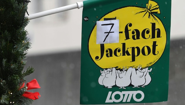 Lotto seven-fold jackpot - and it goes into eight figures (Bild: APA Pool/APA/HELMUT FOHRINGER)