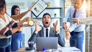 Wird der Stress zu viel, streikt der Organismus irgendwann. (Bild: stock.adobe.com/Krakenimages.com)