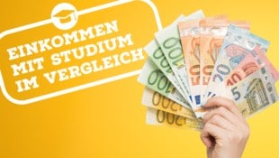 Die „Krone“ zeigt erstmals, ab wann Beschäftigte mit abgeschlossenem Studium zur Einkommens-Elite zählen und ab wann Sie über dem Durchschnitt sind. (Bild: Stock Adobe)