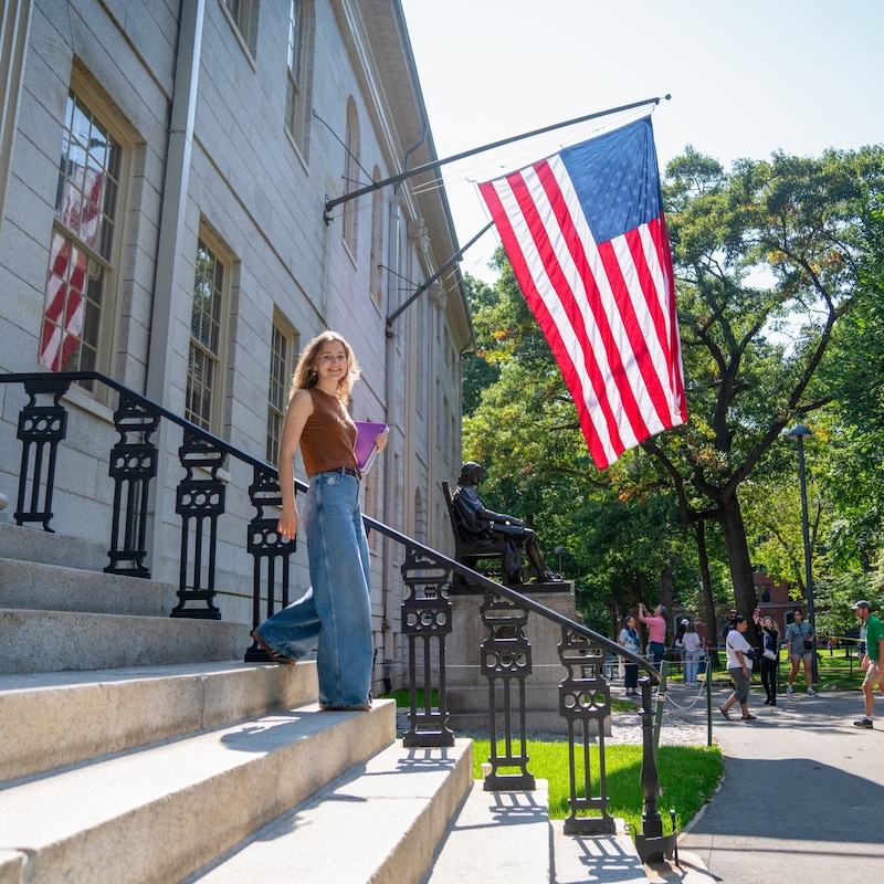 Crown Princess Elisabeth at Harvard (Bild: Royal Palace/Max Bueno )