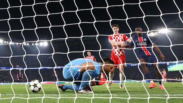 Girona keeper Paulo Gazzaniga made a bad mistake. (Bild: AFP/Franck FIFE)