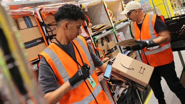 The facility south of Graz is brand new, but the work processes are not. They follow the global Amazon etiquette. (Bild: Jauschowetz Christian/Christian Jauschowetz)