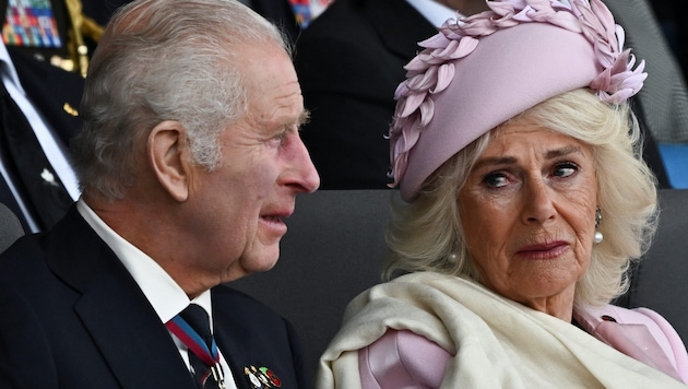 Charles &amp; Camilla sympathize with the victims of the flood disaster in Central Europe. (Bild: picturedesk.com/Dylan Martinez / PA)