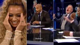 Kate Scott ist ihr Ausrutscher etwas peinlich, Henry und Carragher packen‘s nicht.