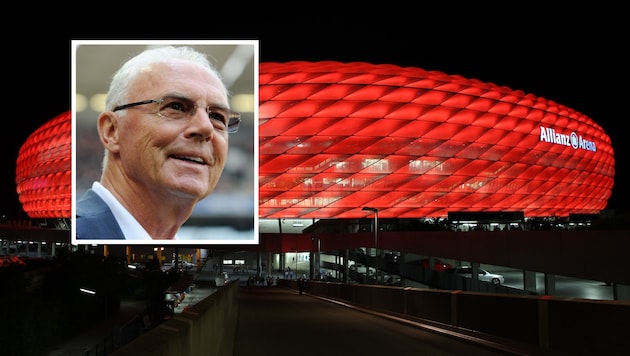 Great honor for "Emperor" Franz Beckenbauer (Bild: GEPA; APA/dpa/Tobias Hase)