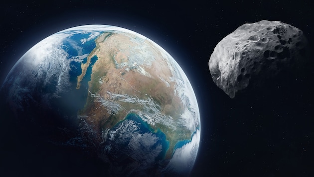 An asteroid accompanying the Earth for eight weeks. (symbolic image) (Bild: stock.adobe.com/dimazel)